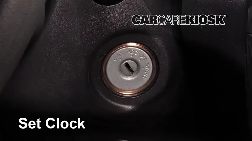 2015 Mitsubishi Mirage ES 1.2L 3 Cyl. Clock
